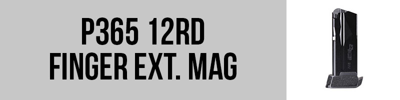 P365 12rd Finger Ext. Mag